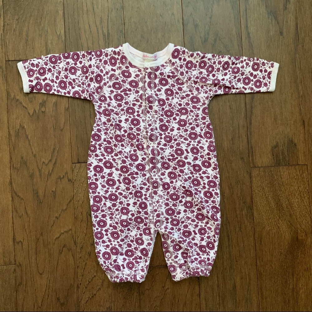 Baby Steps cotton print convertible sleeper